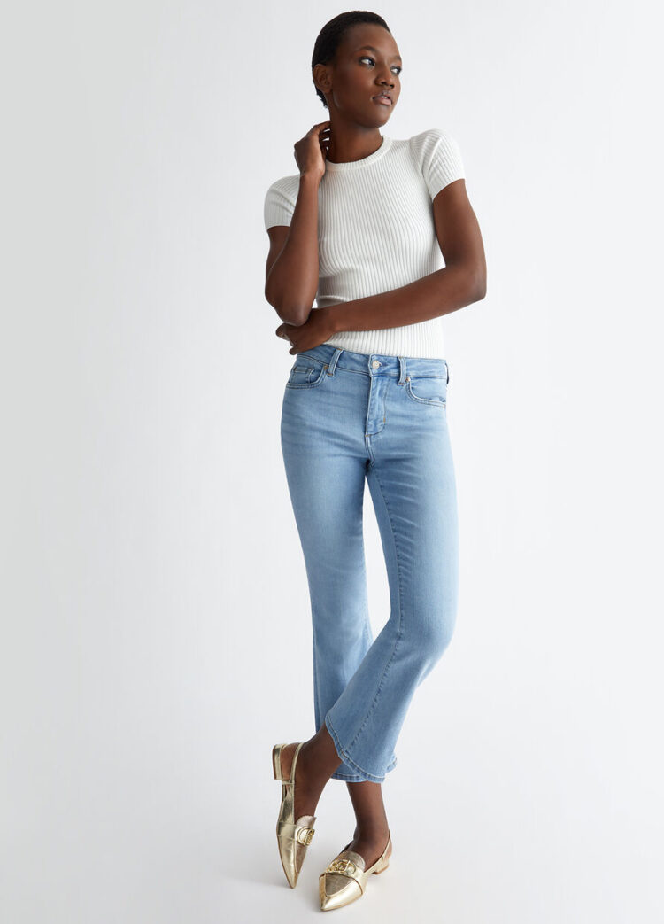 Cropped Bootcut jeans